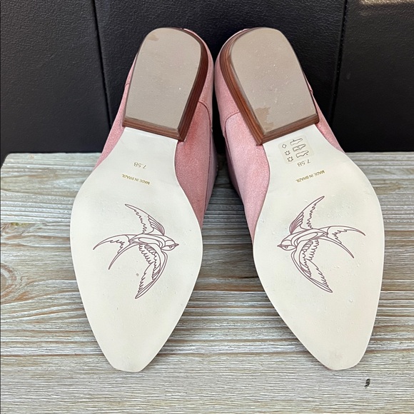 Anthropologie Paprika Lace-Up Suede Boots - Picture 6 of 7